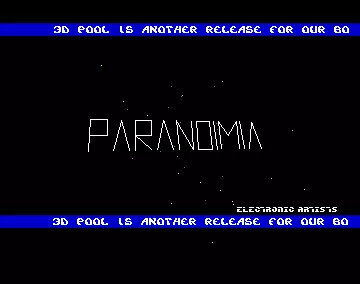 3D Pool (1989) by Paranoimia