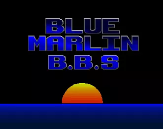 Blue Marlin BBS Intro (1991) by Phobia
