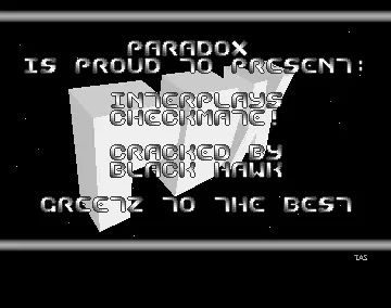 Checkmate (1990) by Paradox