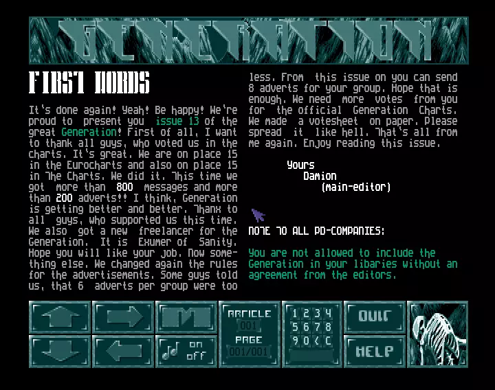 Generation 13 (1993) by Platin
