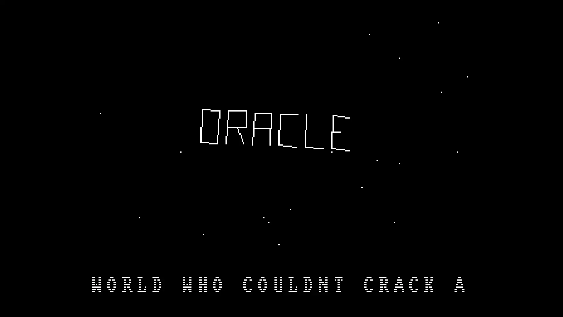 Cogan's Run by Oracle