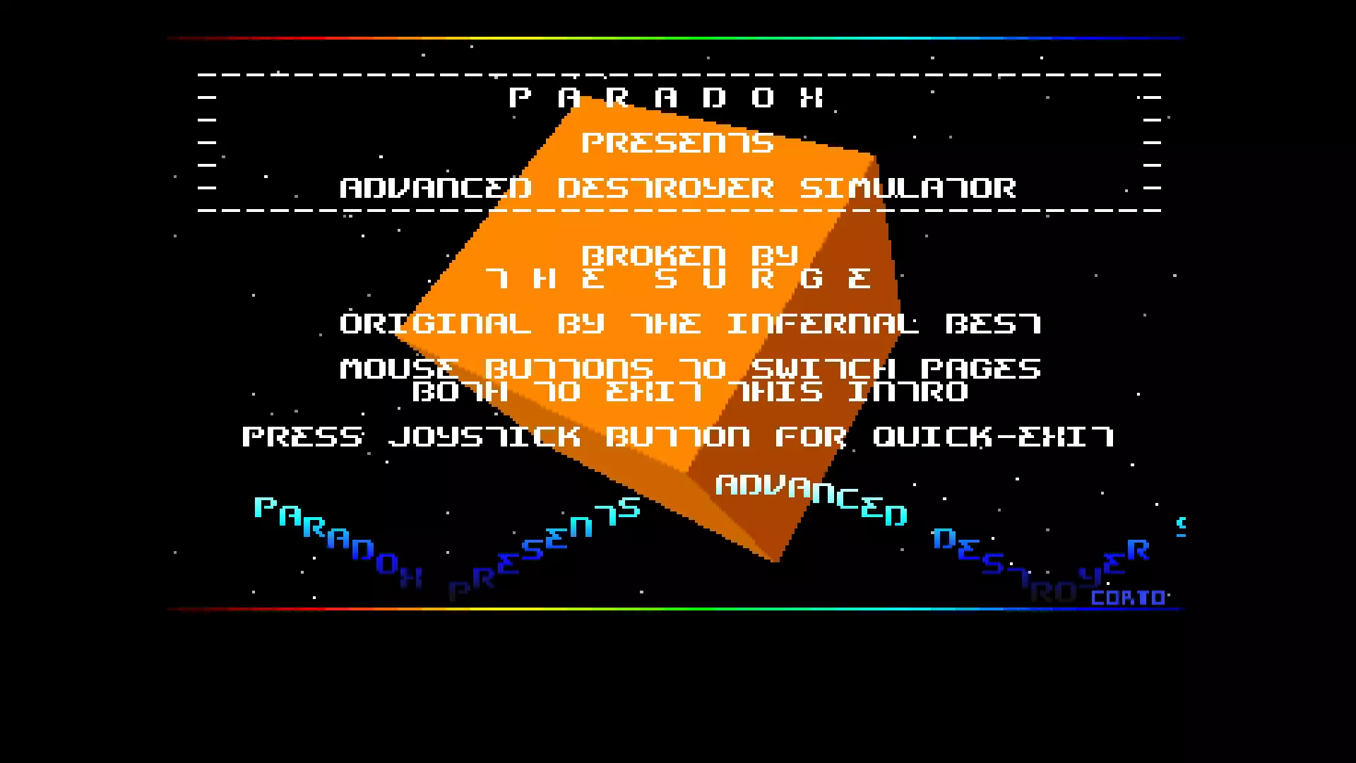 ADS - Advanced Destroyer Simulator (1990) by Paradox