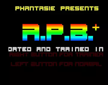 APB + (1989) by Phantasie